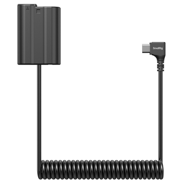 SmallRig 6541 Dummy Battery Power Cable, kabel zasilający ze złącza USB-C aparaty NIKON zasilane akumulatorem EN-EL15c