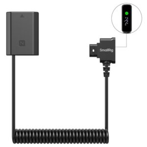 SmallRig 6538 Dummy Battery Power Cable, kabel zasilający ze złącza D-Tap (np: aku V-Mount) aparaty SONY zasilane akumulatorem NP-FW50
