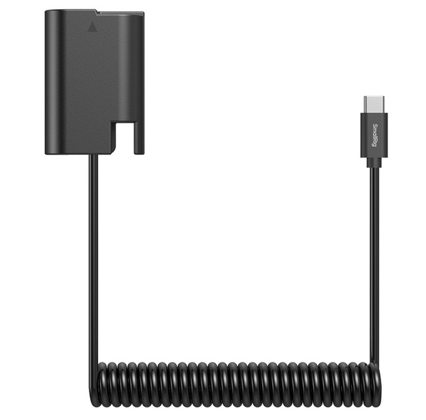 SmallRig 6657 Dummy Battery Power Cable, kabel zasilający ze złącza USB-C aparaty PANASONIC zasilane akumulatorem DMW-BLK22