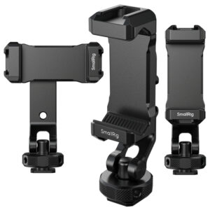 SmallRig 6661 PC-T1 Metalowy zacisk telefoniczny z potrójną stopką