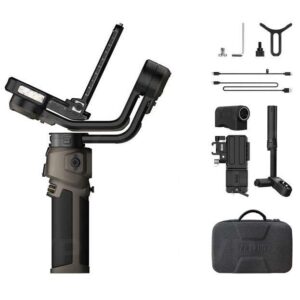 ZHIYUN WEEBILL 5 COMBO gimbal, stabilizator, zestaw z AI, do 3kg, chowany uchwyt typu Sling + KURIER 0zł + mikrofibra + CZYTNIK + LAMPKA LED, NOWOŚĆ