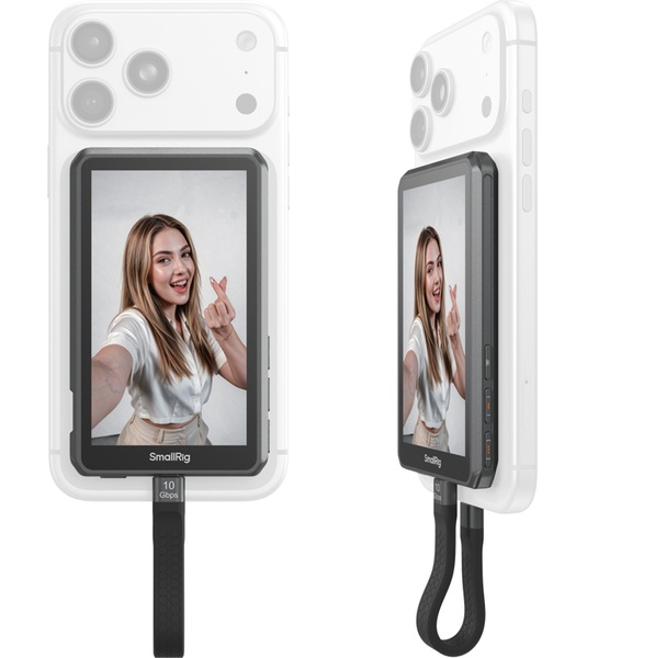 SmallRig 5775 Przewodowy adapter wyświetlacza dotykowego do smartfonów, Mocowanie magnetyczne